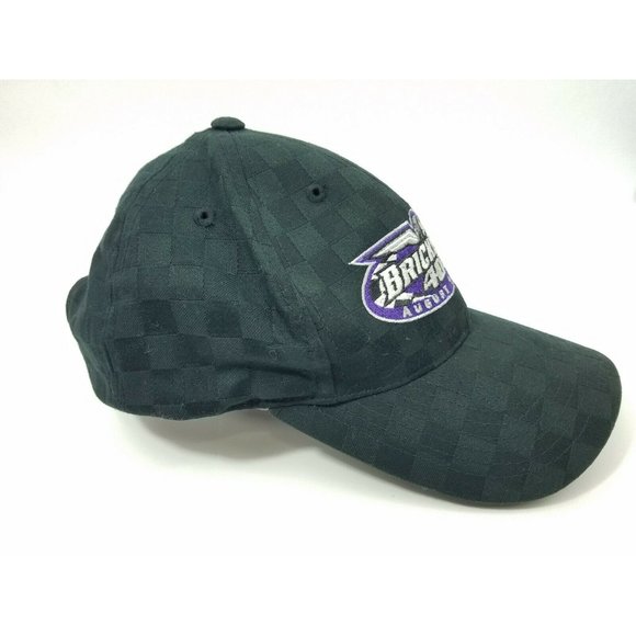 2000 Brickyard 400 NASCAR Ball Cap Hat Black Checkered Adjustable Vtg - Picture 6 of 9